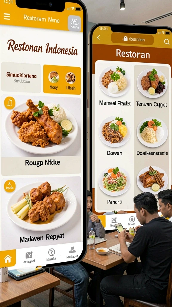 afaf - Tampilan antarmuka yang intuitif dan menarik.
