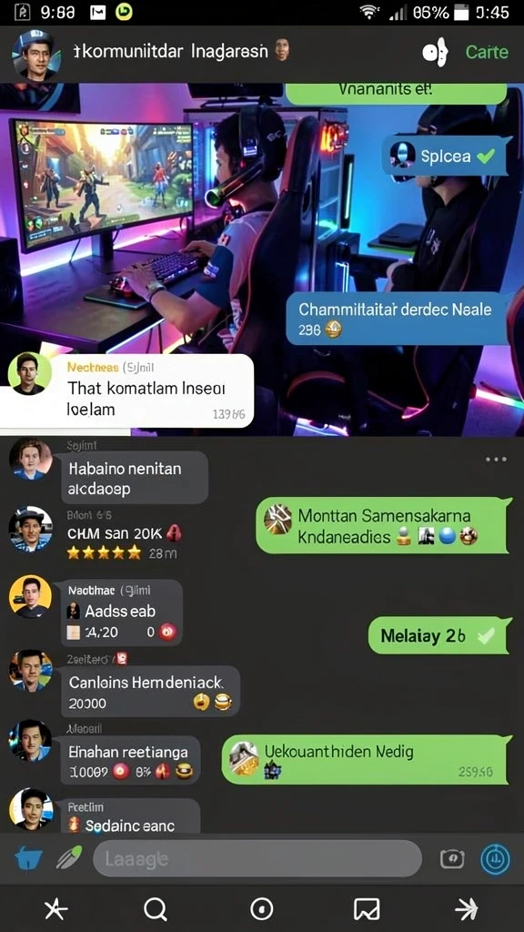 afaf - Aksi bertempur seru melawan monster jahat.