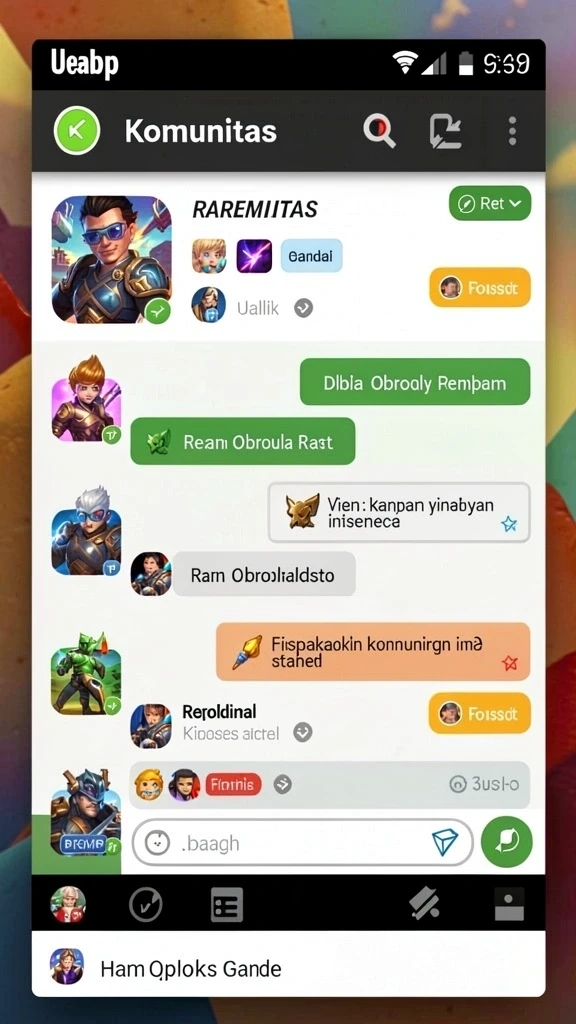 lakutoto - Screenshot menampilkan antarmuka utama aplikasi LAKUTOTO.