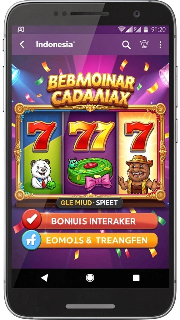 luckytopia - Tampilan karakter yang menarik dan beragam.