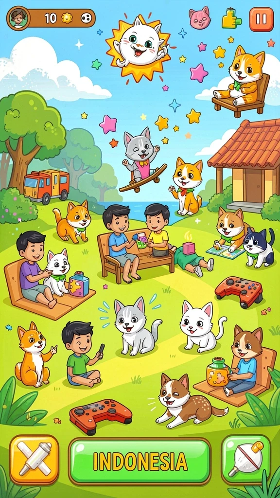 miototo - Koleksi karakter unik yang bisa dipilih.