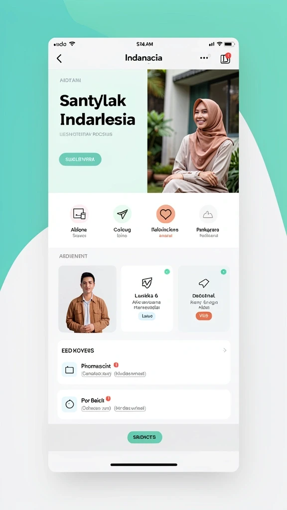 okwin - Fitur sosial yang memungkinkan interaksi dengan pemain lain.
