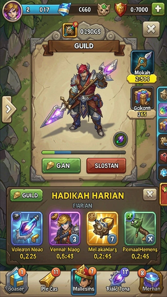 zk7 - Karakter unik dalam ZK7 yang menambah keseruan permainan.